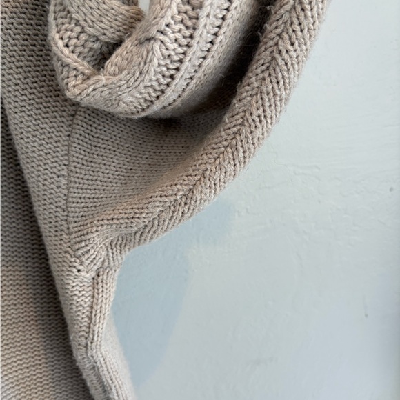 Torrid Beige Cable Knit Baggy Cardigan - Picture 10 of 10
